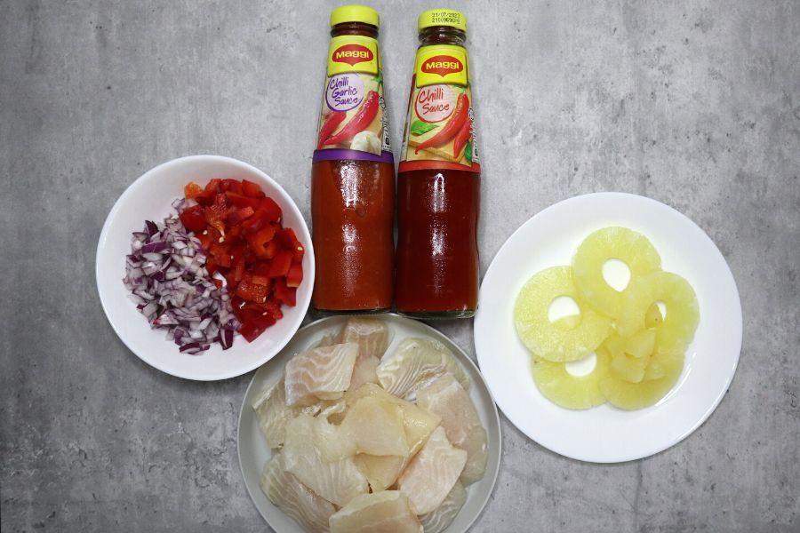 sweet and sour fish dish ingredients